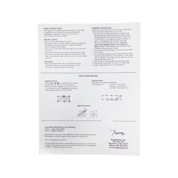 Ursula Michael Let's Be Family Counted Cross Stitch Pattern/Instruction - Picture 2 of 2